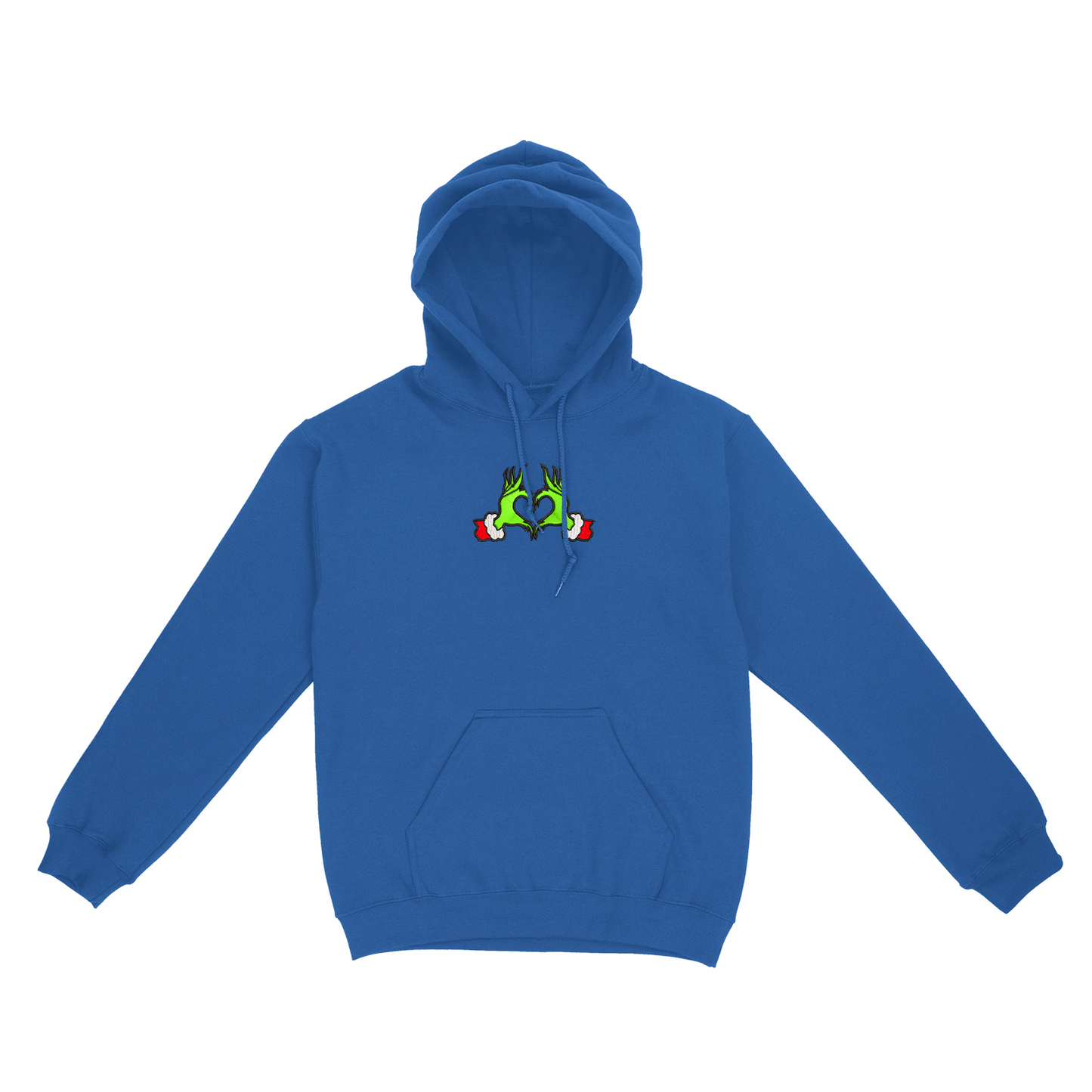 heart hands grinch sweatshirt