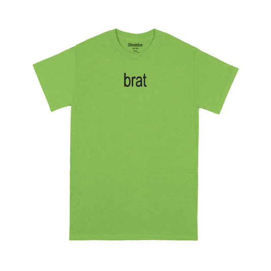 brat charli xcx camiseta