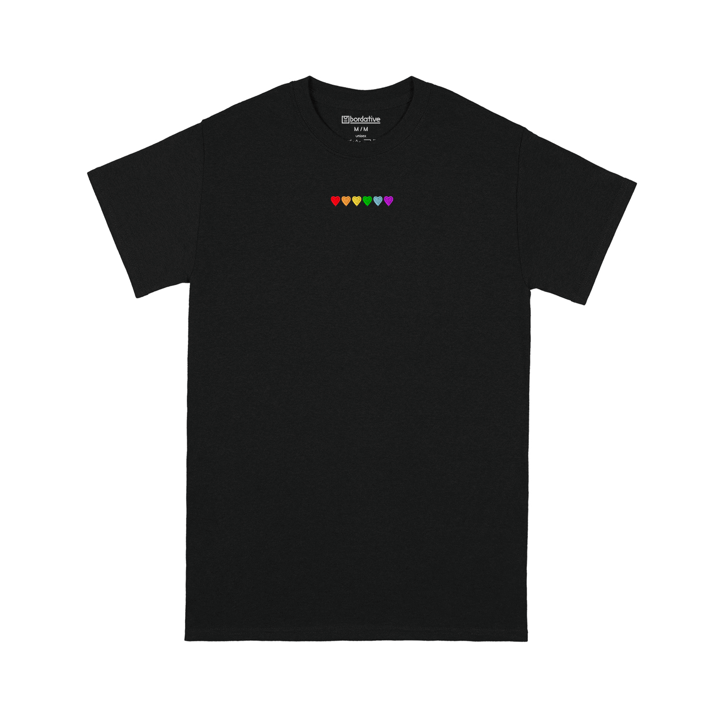 pride hearts camiseta