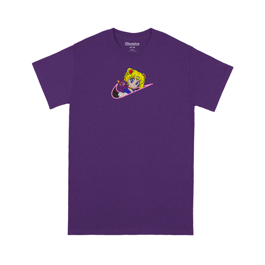 sailor moon swoosh camiseta