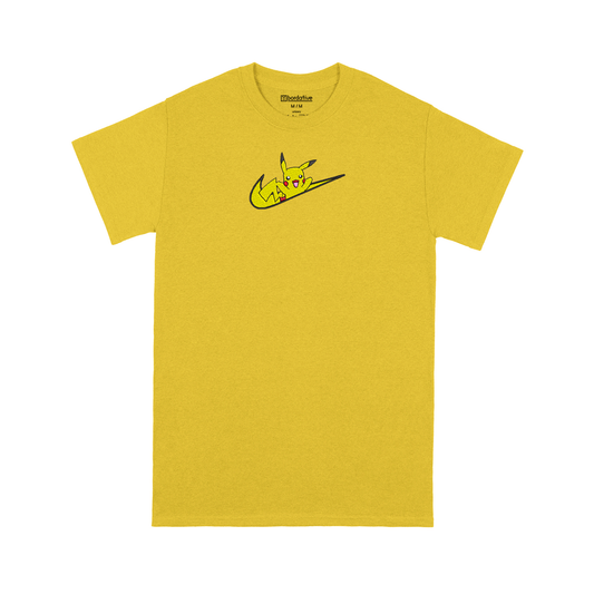 pikachu pokemon swoosh camiseta