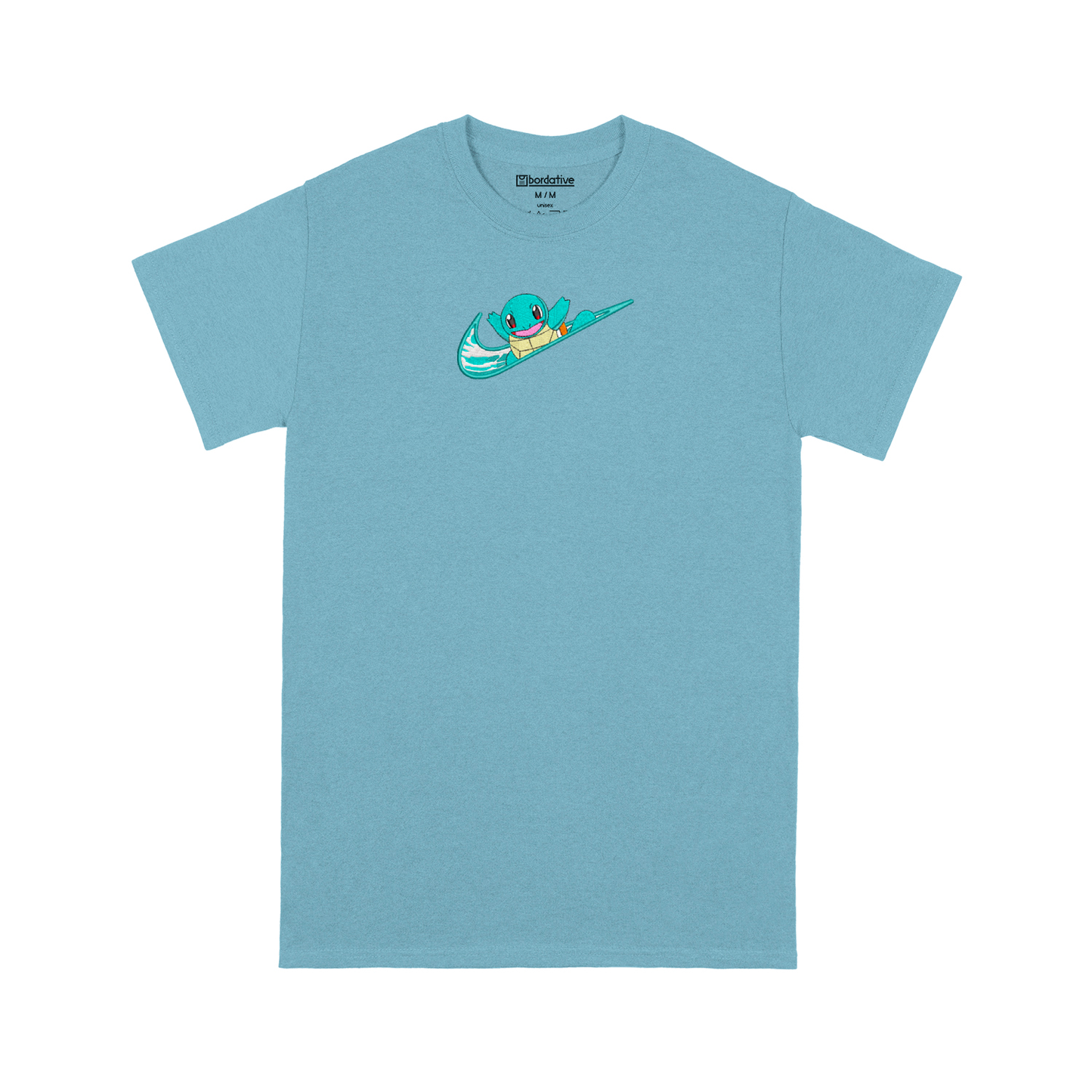 squirtle pokemon swoosh camiseta