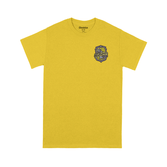 hufflepuff hogwarts escudo harry potter camiseta