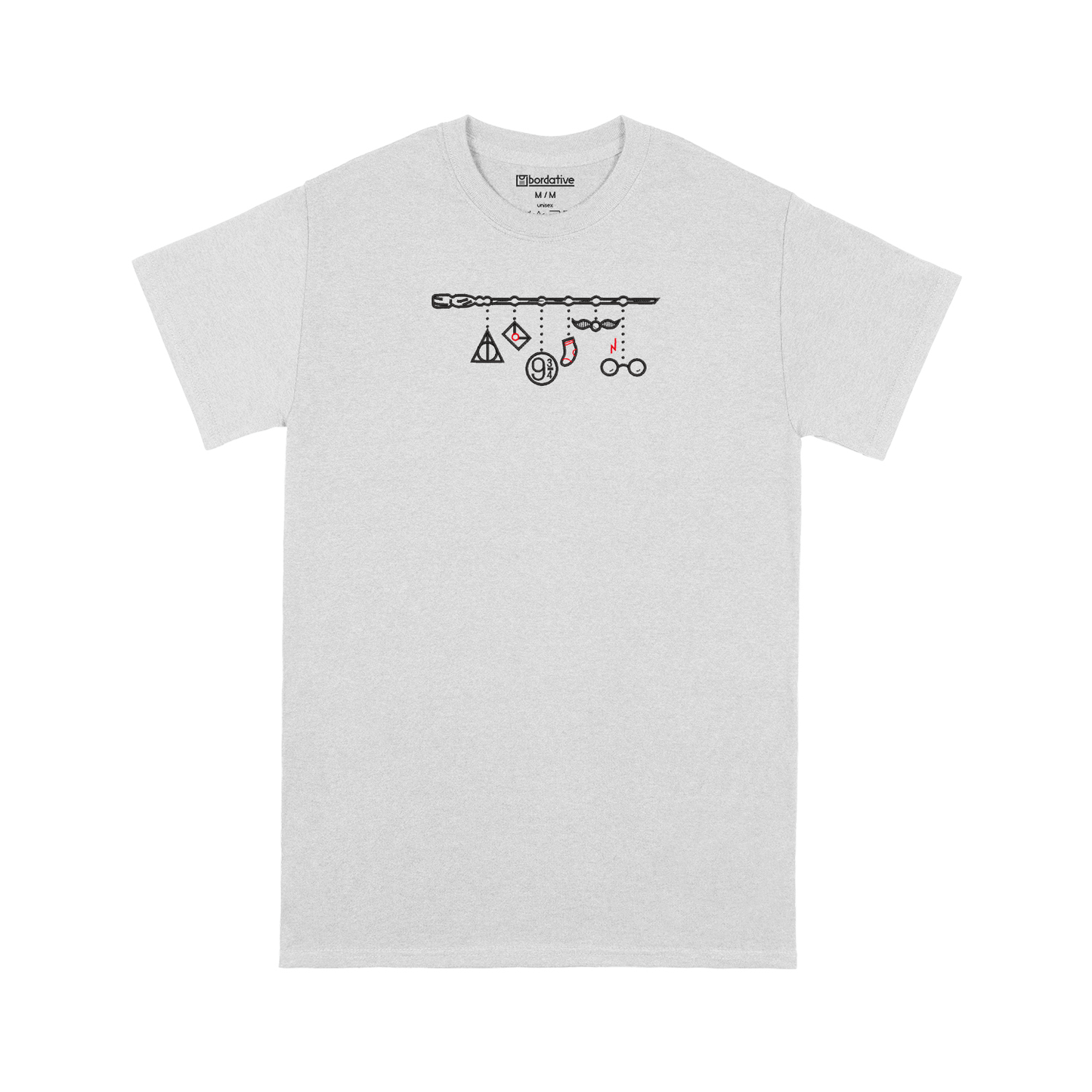 harry potter varita camiseta