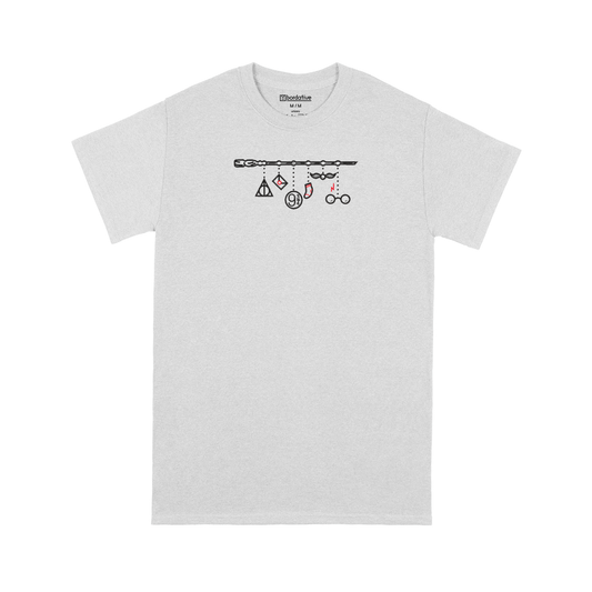 harry potter varita camiseta