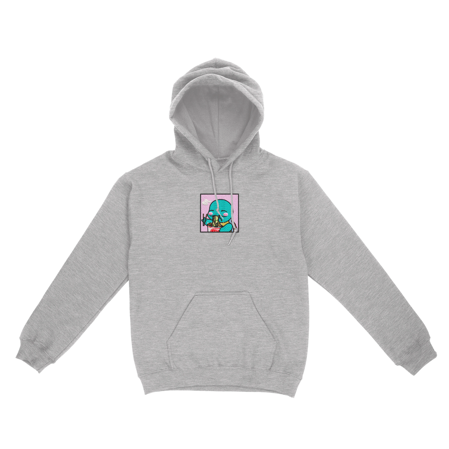 squirtle comiendo ramen sudadera