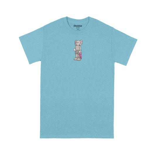 gray kaws t-shirt