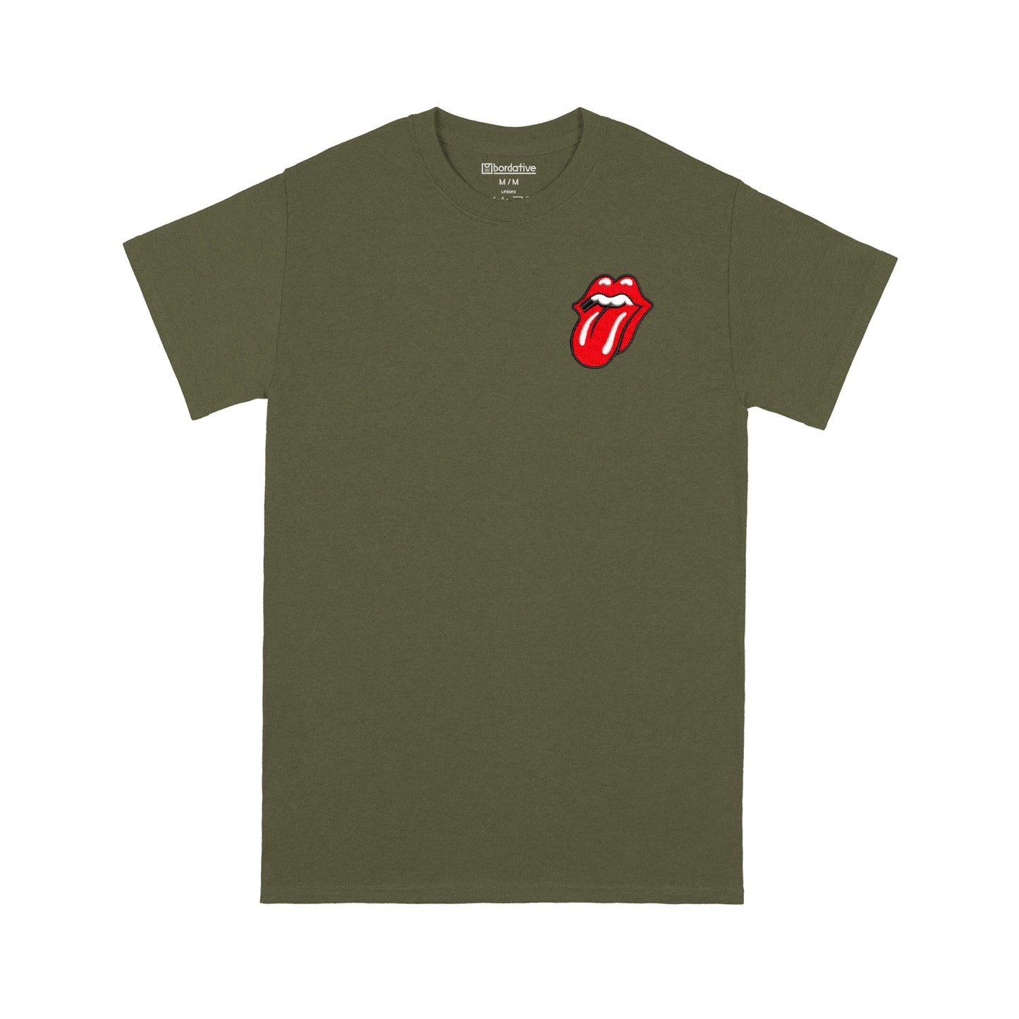 rolling stones logo camiseta