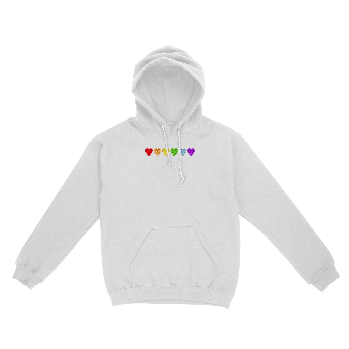 pride hearts sudadera