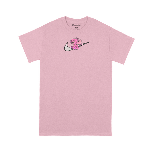 stitch girl swoosh camiseta